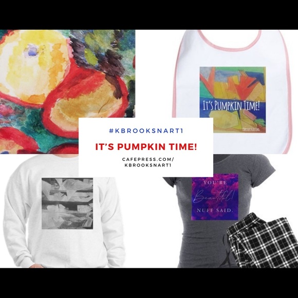“It’s Fall Time” Watercolor Women’s Tshirt - Picture 7 of 8